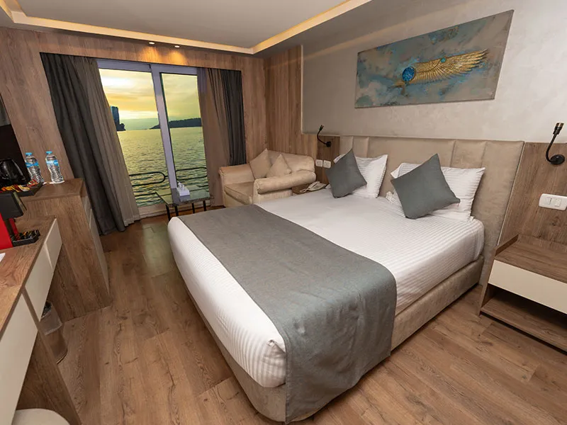 Cabin aboard the Royal Signature Nile Cruise Nile cruise